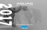MEMORIA ANUAL - Fundación Aquaede Fundación Aquae desde la que se accede a documentos como los Estatutos, el Código de Buen Gobierno, el Plan Director, el Plan de acción o las