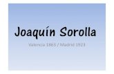 Joaquín Sorollan-Sorolla-1.pdfPara Sorolla la luz era muy importante, por eso sus cuadros son tan luminosos. Es un pintor LUMINISTA Sus temas preferidos eran los paisajes costeros