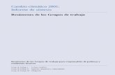 Cambio climático 2001: Informe de síntesis › ipccreports › tar › vol4 › spanish › pdf › ... · 2017-05-11 · RESUMEN PARA RESPONSABLES DE POLÍTICAS CAMBIO CLIMÁTICO