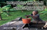 Desigualdades en materia de saneamiento y agua …...Desigualdades en materia de saneamiento y agua potable en América Latina y el Caribe 5 100 80 60 40 20 Población que utiliza