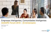 Empresas Inteligentes, Comunidades Inteligentes AUSAPE ...€¦ · PUBLIC Rafael Brugnini, SAP Junio 6, 2019 Empresas Inteligentes, Comunidades Inteligentes AUSAPE Forum 2019 –25