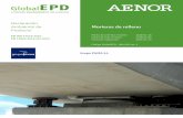 AENOR GlobalEPD - Declaración ambiental de … › ... › DAP-morteros-de-relleno.pdf4 u d 1.3. Ciclo de vida y conformidad Esta DAP ha sido desarrollada y verificada de acuerdo