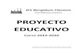 PROYECTO EDUCATIVO - IES Bergidum Flaviumiesbergidumflavium.centros.educa.jcyl.es/sitio/upload/01_PEC_IESBF_19-20.pdfORDEN EDU/491/2012, de 27 de junio, por la que se concretan las