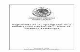 REGLAMENTO DE LA ACADEMIA DE POLICIA, DEL ESTADO DE … · 2017-02-08 · Reglamento de la Ley Orgánica de la Procuraduría General de Justicia del Estado de Tamaulipas Pág. 6 Los