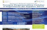 simposio Multidisciplinario de Terapia regenerativa Celular e Ingeniería de Tejidos 2013 afiche... · 2013-05-15 · simposio Multidisciplinario de Terapia regenerativa Celular e