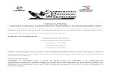 CONVOCATORIA 3ER NACIONAL DE WAKEBOARD 2015femew.mx/.../2015/09/CONVOCATORIA-3ER-NACIONAL-DE-WAKEBO… · 2015-09-08 · CONVOCATORIA TERCERA PARADA CAMPEONATO NACIONAL DE WAKEBOARD