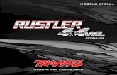 MODELO 67076-4 - Traxxas · MODELO 67076-4 manual del propietario. 2 • RUSTLER 4X4 VXL INTRODUCCIÓN Gracias por adquirir Rustler 4X4 VXL equipado con el sistema de potencia sin