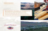 Variedades locales en Andalucía. Debates y recomendaciones … · 2020-03-10 · de Andalucía a través de las variedades locales de cultivo Debates y recomendaciones para fomentar