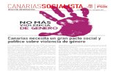 político sobre violencia de género - PSOE CANARIASpsoecanarias.com/web/wp-content/uploads/2015/03/Bolet--n-011.pdf · político en el archipiélago contra la violencia de género