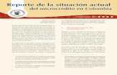 Colombia A. SITUACIÓN ACTUAL DEL MICROCRÉDITO...Fuente: Encuesta sobre la situación actual del microcrédito en Colombia, diciembre de 2016. Nota: el indicador de percepción de