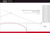 Memoria de actividades OVV 2016 - etxebide.euskadi.eus · Memoria de actividades OVV 2016 Observatorio Vasco de Vivienda ... en el que se valoraba la buena práctica en participación