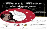 Programa de Feria 18 · 2018-08-28 · Actuación del grupo Los Rebujitos Delegación de Festejos del Ayuntamiento de Andújar Caseta Juventud desde 00:00 h Caseta Juventud desde