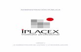LA ADMINISTRACION DEL ESTADO EN CUANTO A LA …cursos.iplacex.cl/CED/APA5202/S3/ME_3.pdf · derechos y deberes, la responsabilidad, la forma de cesación en el cargo y otros aspectos.