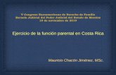 Presentación de PowerPoint€¦ · V Congreso Euroamericano de Derecho de Familia ... El Tribunal puede, en casos especiales a juicio suyo, a petición de parte o del Patronato Nacional