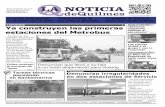 Ya construyen las primeras “Estamos buscando estaciones del … · 2018-11-29 · estaciones del Metrobus Página 2 En Bernal, los trabajos arrancaron por las estaciones Los Andes