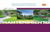 ALCA Maintenance Manual LO1€¦ · MANTENIMIENTO DE PARQUES El recurso esencial práctico para el mantenimiento de paisajes escrito por expertos profesionales de la industria. D