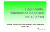 JORNADA LEGIONELA DENIA 29.11.2013.JUAN ANGEL FERRER ...microservices.es/jornada_legionella_denia.pdf · Borrador del nuevo Real Decreto sobre control de la legionelosis Murcia 2000