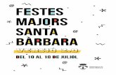 PROGRAMA 2.0 Definitiusantabarbara.cat/wp-content/uploads/2020/07/PROGRAMA_2.0.pdf · Santa Bàrbara . DIVENDRES 10 DE 19.00 h Lliurament de premis als participants i guanyadors del