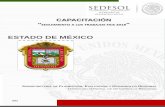 ESTADO DE MÉXICO - gob.mx · 2019-05-15 · Heriberto Rosas Juárez.- Director General Adjunto de Planeación y verificación de Proyectos para el Desarrollo Regional 13:10 Capacitación
