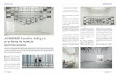UNFINISHED, Pabellón de España en la Bienal de Venecia · 2018-01-15 · su Director el arquitecto chileno Alejandro Aravena. La Exposición Internacional está diseñada en una