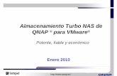 QNAP for VMware - Artículos de Novedad en Tempel · Infraestructura de virtualización VMware Un almacenamiento compartido en red es un componente esencial de una infraestructura