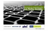Herramientas de comunicación on line: Las RdR edes SilS ...€¦ · Herramientas de comunicación on‐line: Las RdRedes SilSociales Colaboradores: Marco del proyecto y metodología