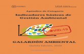 Indicadores básicos de Gestión Ambiental · 2020-06-22 · Manual de la Categoría: Indicadores básicos de gestión ambiental Objetivo: Implementar el reconocimiento ambiental