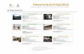 Memoria Actividad 2016 - GAPGC -Mapa Sanitario...Dirección: C/ Avda. Antonio Rosas, 1 Código Postal: 35469 Teléfono: 928895526 Horario: Mattes, Miércoles, Viernes: 8:30 13:30 horas