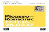 Dossier premsa Picassoel Musée national Picasso-Paris, Picasso romànic porta a Barcelona 40 olis, dibuixos, ceràmiques, escultures i un quadre-relleu de l’artista malagueny que,