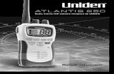 Radio marina VHF emisora receptora de UNIDEN 250BKom_SP.pdfuso restringido en los Estados Unidos. Las asignaciones de estos canales incluyen frecuencias asignadas para el uso exclusivo