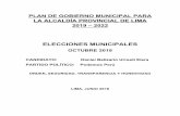 PLAN DE GOBIERNO MUNICIPAL PARA LA ALCALDÍA …peruvotoinformado.com/descargas/pg/plan-de-gobierno-de... · 2018-06-22 · plan de gobierno municipal para la alcaldÍa provincial