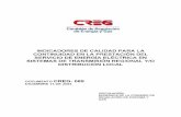 D-069 CALIDAD DEL SERVICIO - CREGapolo.creg.gov.co/Publicac.nsf...La Calidad del Servicio en Colombia es un concepto relativamente nuevo, introducido mediante el Reglamento de Distribución