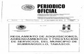 xsíiroos weuii - Tabascoperiodicos.tabasco.gob.mx/media/periodicos/7658_sup.pdf · facultades se encuentran, las de administrar los bienes del dominio público y privado del Municipio,