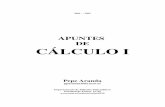 APUNTES DE CÁLCULO I - teorica.fis.ucm.esteorica.fis.ucm.es/pparanda/Calpdf/calculo1/ci-pp.pdf4.5 Cálculo de límites indeterminados 70 5. Integración en R 5.1 Deﬁnición y propiedades