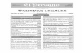 Normas Legales 20070126 · 2015-02-27 · NORMAS LEGALES El Peruano 338340 Lima, viernes 26 de enero de 2007 R.M. N° 029-2007-MEM/DM.- Aprueban el Plan Anual de Adquisiciones y Contrataciones