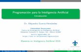 Programación para la Inteligencia Artificial - Introducción · 2019-08-15 · Paradigmas ParadigmasdelaIA ElmodeloPDPgráﬁcamente simply abstract elements over which meaningful