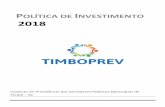 OLÍTICA DE I 2018 - TimboPrevtimboprev.sc.gov.br/wsite/_upl/politica_investimentos/2... · 2017-12-13 · PÁG. 01 P OLÍTICA DE I NVESTIMENTO 2018 INTRODUÇÃO Objetivando cumprir