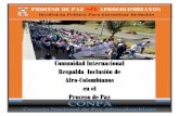 Incidencia Política Para Garantizar Inclusión · ¡Inclusión de Afro-Colombianos en el Proceso de Paz Garantiza Democracia! El conflicto armado en Colombia ha tenido muchas fases