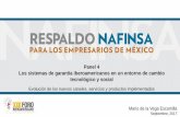 Presentación de PowerPointforocolombia.redegarantias.com/documentos/presenta... · Financiamiento en México El financiamiento de la banca a empresas (111 billones de USD) representa