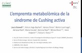 L’empremta metabolòmica de la síndrome de Cushing activa · Ceramidas Literatura Cer(d18:1/23:0) ⇡⇡ • Disfunció endotelial (vasoconstricció) • Progressió ateroesclerosis