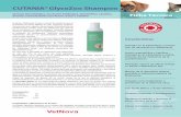 CUTANIA® GlycoZoo Shampoo · 2020-06-09 · Ceramidas 0,1% Propiedades y Mecanismo de Acción: CUTANIA® GlycoZoo Shampoo es un champú dermatológico formulado a base de Ácido