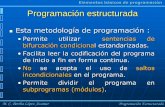 Elementos básicos de programación Programación estructuradablopez/ProgramacionEstructurada/... · 2011-10-07 · Elementos básicos de programación M. C. Bertha López Azamar