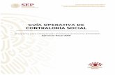 GUÍA OPERATIVA DE CONTRALORÍA SOCIALdgfc.basica.sep.gob.mx/multimedia/RSC/BASICA/Documento/... · 2019-04-08 · 3 GLOSARIO Para los efectos de la presente Guía Operativa, se entenderá