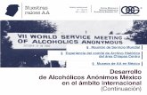 § Reunión de Servicio Mundial del área Chiapas Centro ...aamexico.org/boletines/nuestras_raices/02_NRAA_2016_07_12.pdf · Reunión de Servicio Mundial Antecedentes y reuniones