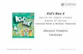 Kid’s Box 3€¦ · Web view2º trimestre: Unitats 3, 4 i 5 i activitats de Pancake Day i Father’s Day. 3er trimestre: Unitats 6, 7 i 8 i activitats de International Children’s
