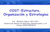 COST-Estructura, Organización y Estrategias...COST-Estructura, Organización y Estrategias Dra. Almudena Agüero CSO-COST Subdirección General de Relaciones Internacionales y con