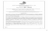 REGIÓN ADMlNJSTRATlV A Y DE PLANEACIÓN ESPECIAL - RAPE REGIÓN CENTRAL 64 2015 · 2018-11-01 · REGIÓN ADMlNJSTRATlV A Y DE PLANEACIÓN ESPECIAL - RAPE REGIÓN CENTRAL RESOLUCiÓN