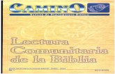 Inicio | Fundación Universitaria Claretiana | …...Esquemas de Lectura Comunitaria de la Biblia - Esquema de Lectura Global - Esquema de Lectura comunitaria - Esquema de Lectura