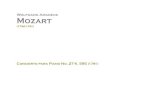 Wolfgang Amadeus Mozart - IMSLPconquest.imslp.info/files/imglnks/usimg/d/d9/IMSLP39099... · 2009-09-12 · Wolfgang Amadeus Mozart (1756-1791) Concierto para Piano No. 27 K. 595