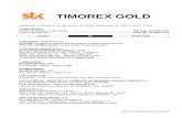 TIMOREX GOLD · 2 days ago · BULA TIMOREX GOLD 11052020 MINISTÉRIO DA AGRICULTURA, PECUÁRIA E ABASTECIMENTO – MAPA INSTRUÇÕES DE USO: TIMOREX GOLD é um fungicida e bactericida